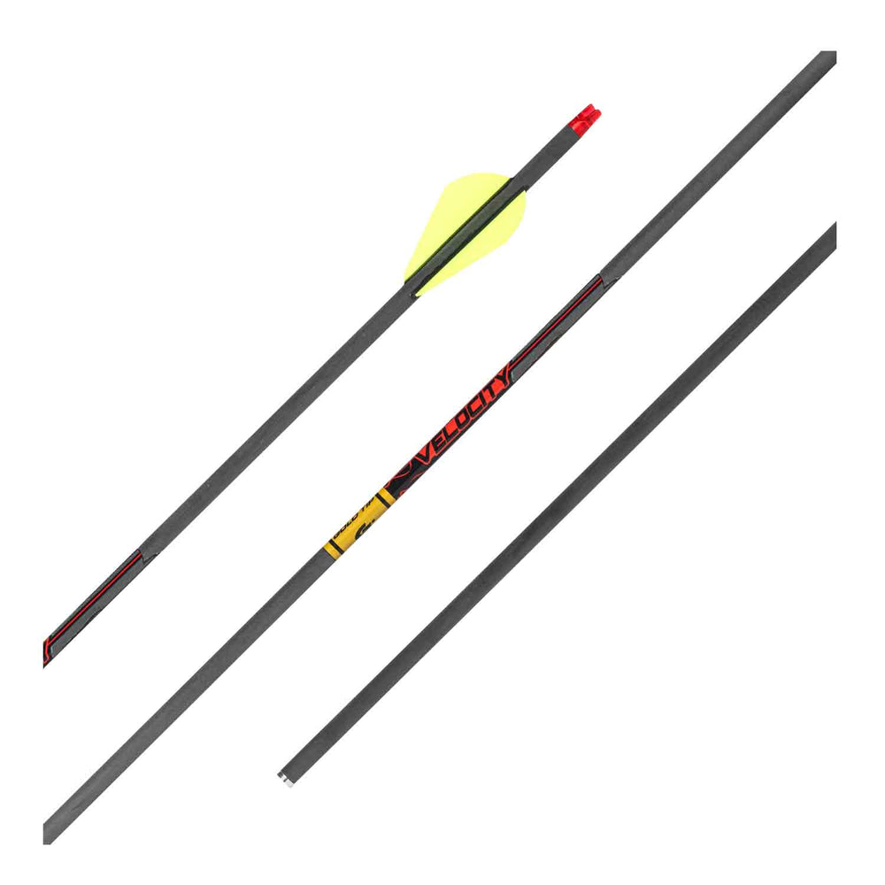 Gold Tip Velocity Fletched Arrows