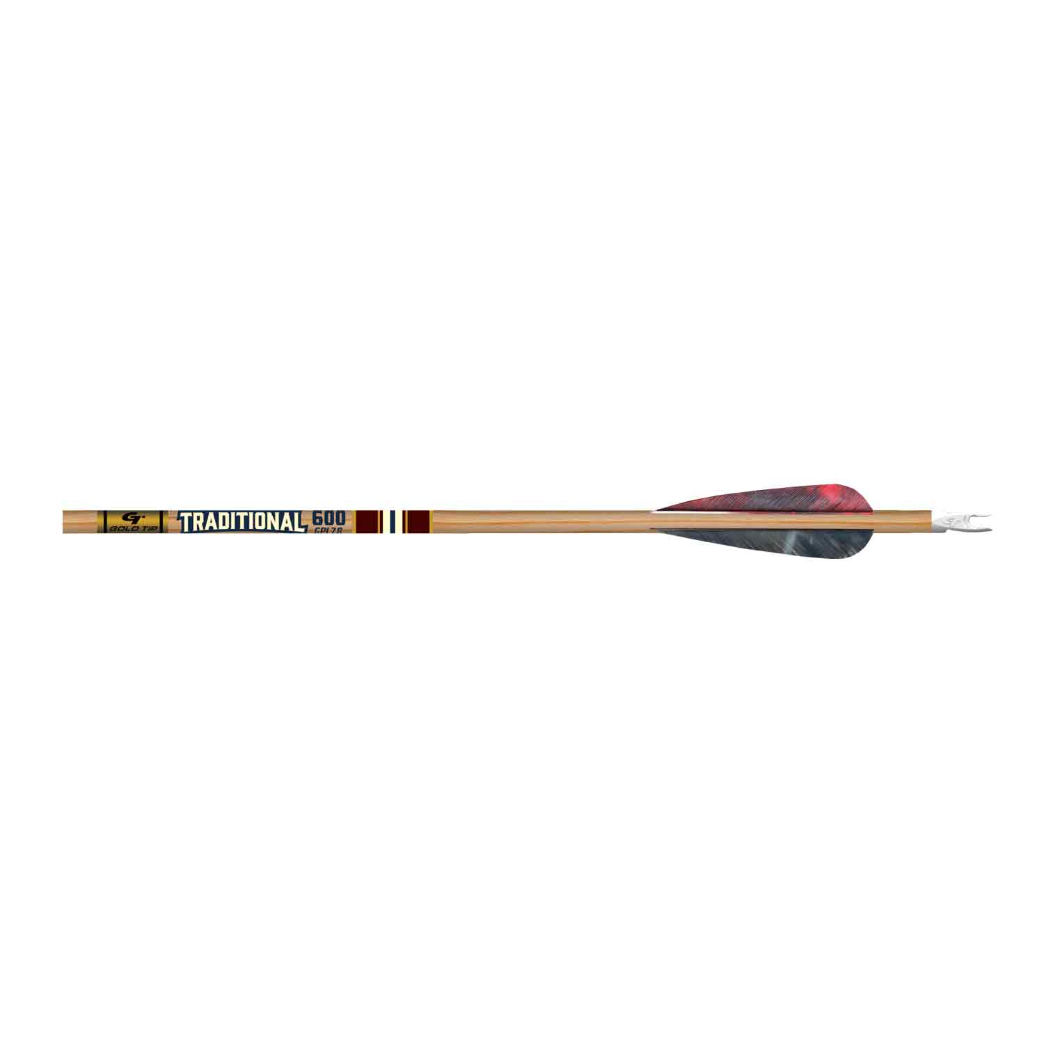 Gold Tip Traditional Classic Fletched Arrows