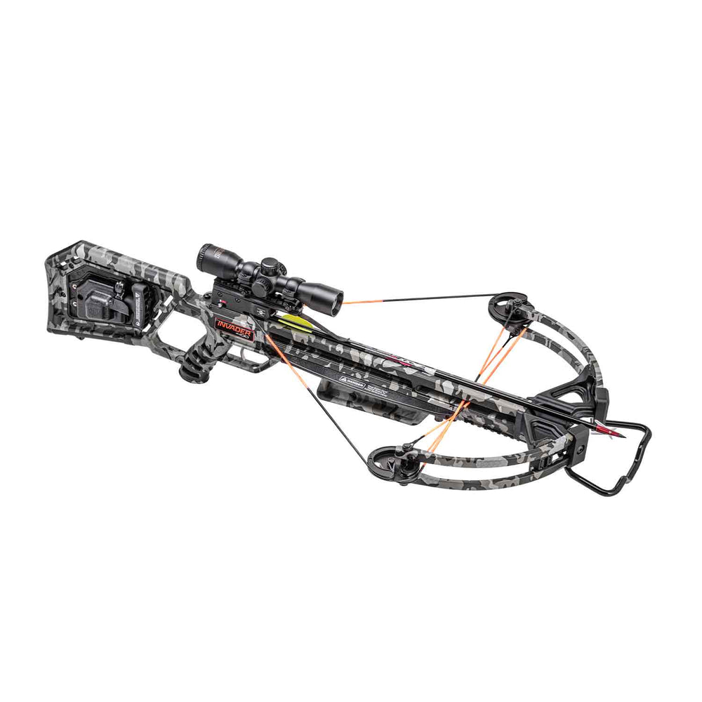 Wicked Ridge Invader 400 Crossbow Package w/ ACUdraw 50 (Peak Camo)