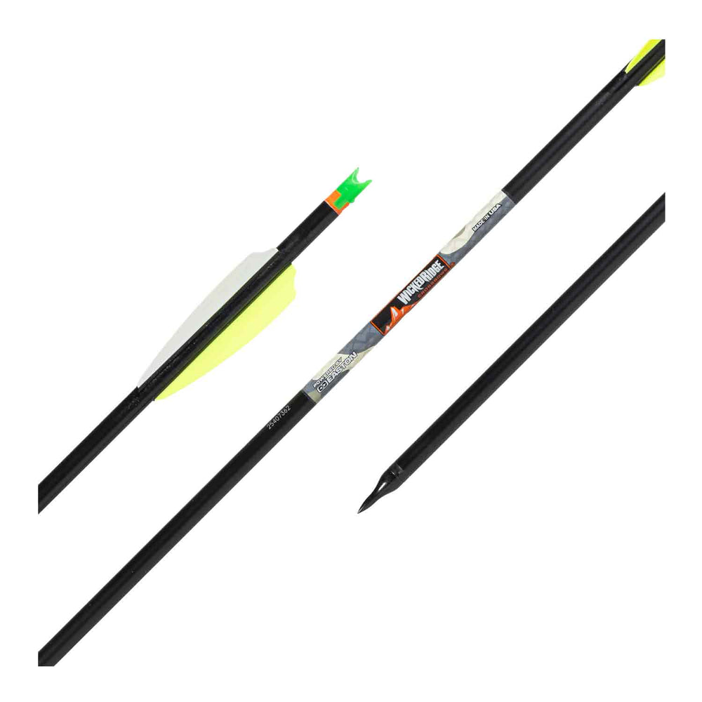 Wicked Ridge XX75 Crossbow Arrows w/ Alpha-Brite Nocks