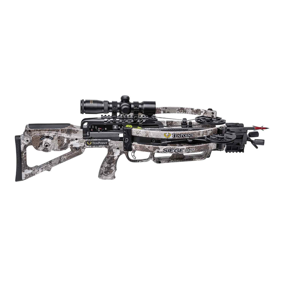 TenPoint Siege RS410 Crossbow Package w/ ACUslide (Veil Alpine)