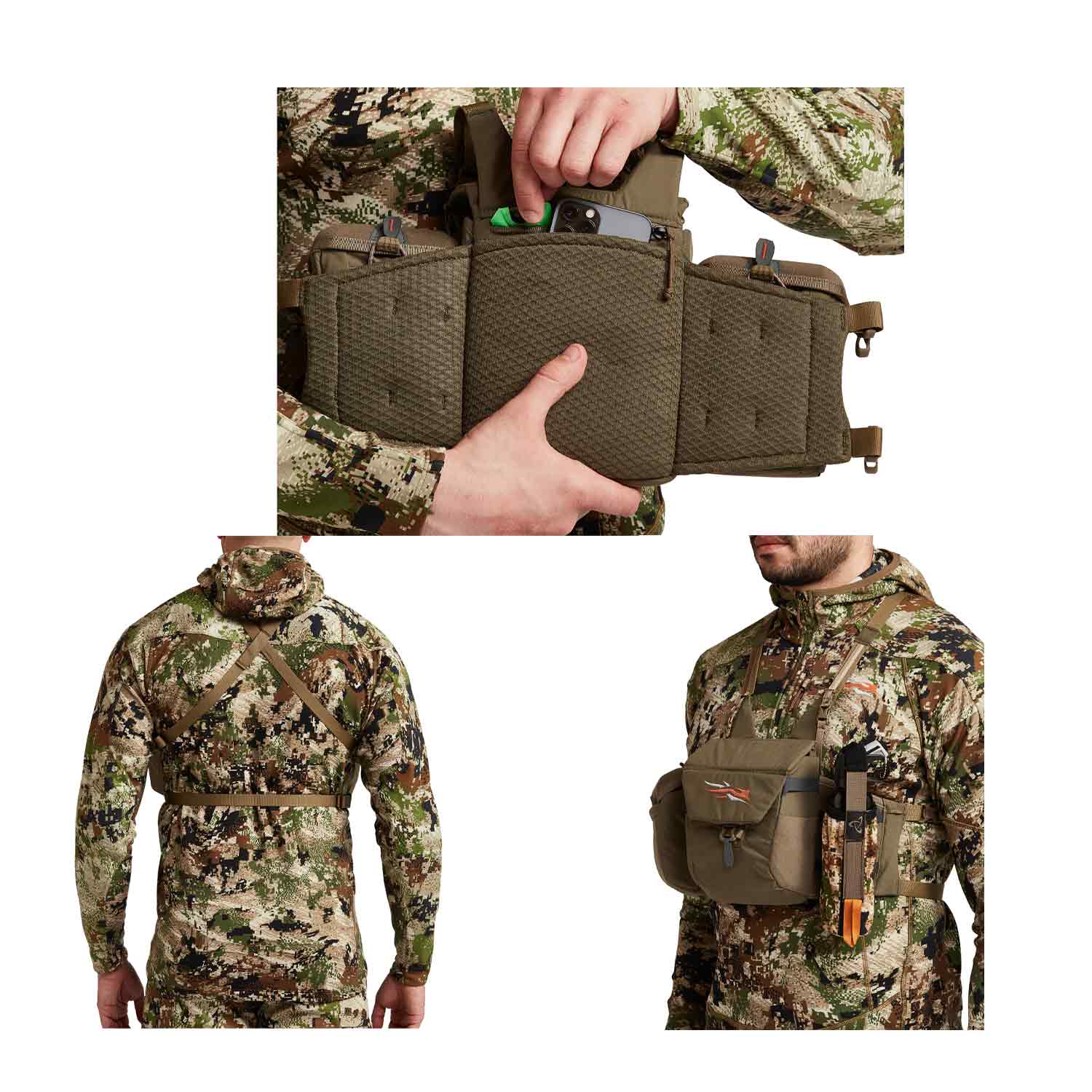 Sitka Gear Mountain Optics Harness Pyrite