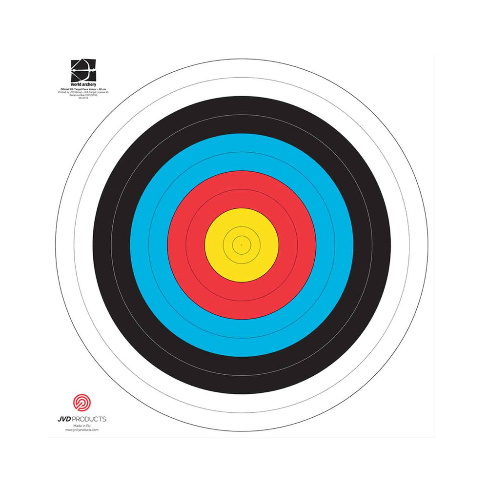 JVD 60CM Reinforced FITA Target Face