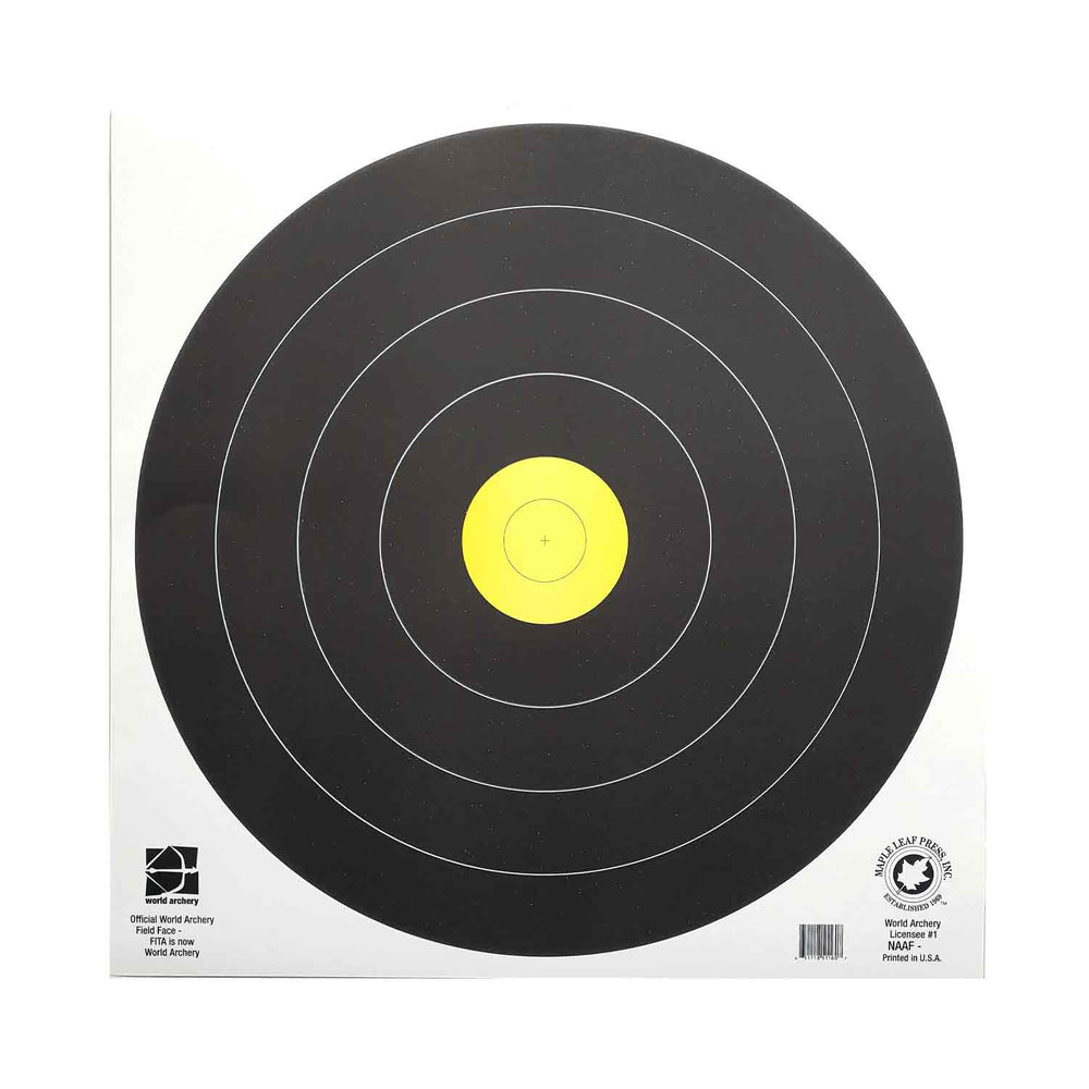 Maple Leaf World Archery Official Field Target Face (80 cm)