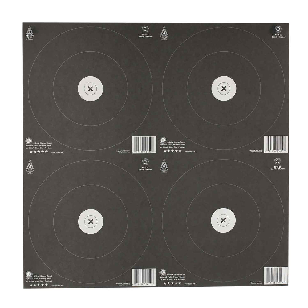 Maple Leaf 20cm NFAA Official Hunter Target Face