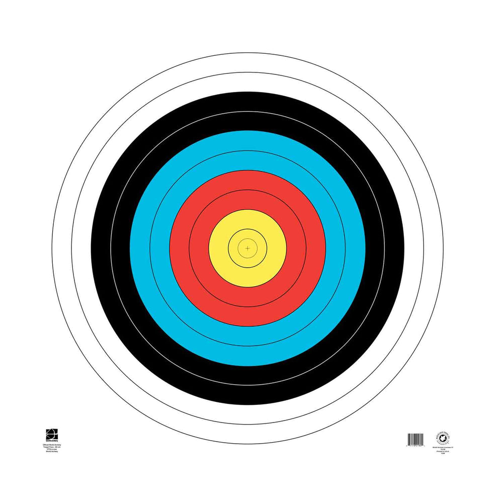 Maple Leaf World Archery Official Target Face (TA-80 cm)