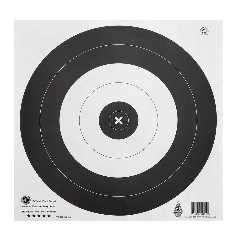 Maple Leaf 65cm NFAA Official Field Target Face
