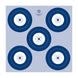 Maple Leaf Miniature NFAA Five Spot 40cm Target Face