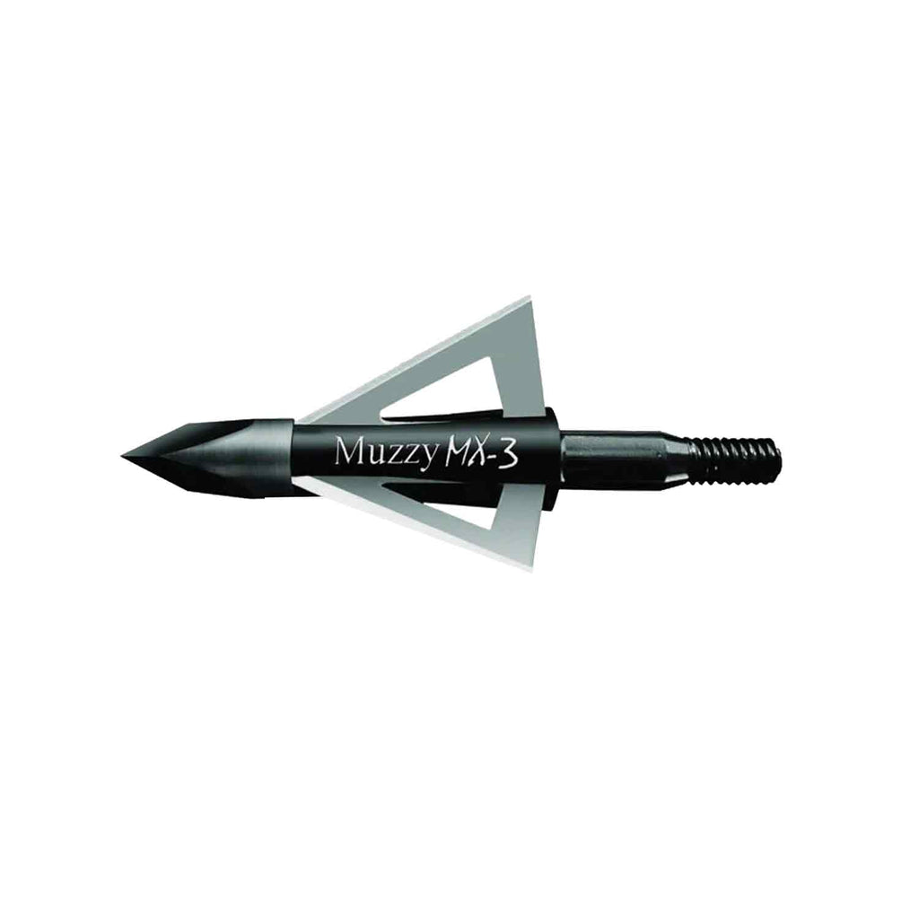 Muzzy MX-3 100 Gr. 3 Blade Broadheads – Lancaster Archery Supply