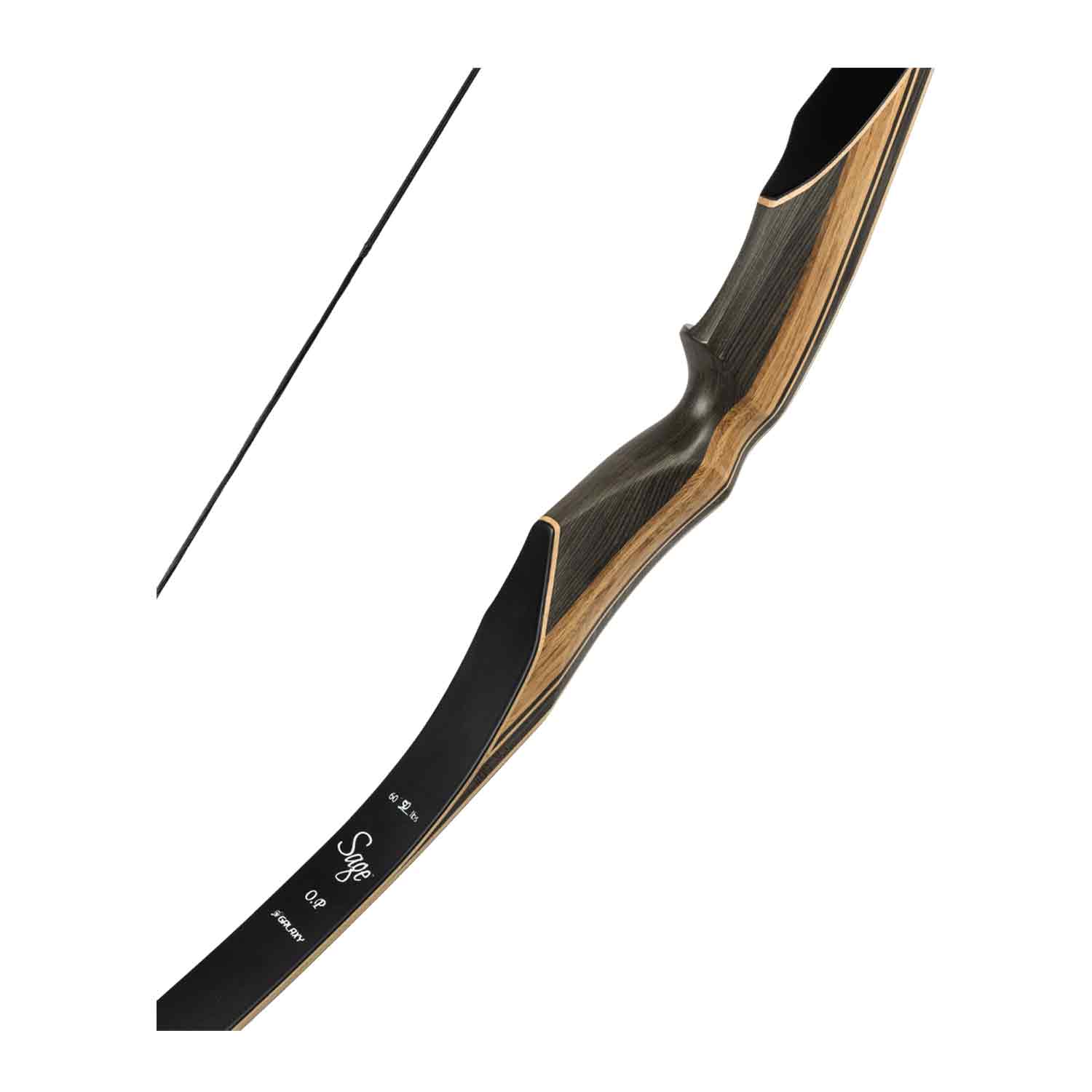 Sage One-Piece Recurve Bow