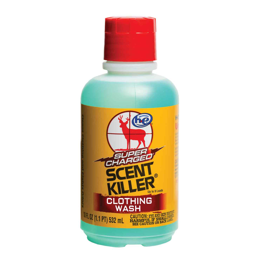 Wildlife Research Center Super Charged Scent Killer Clothing Wash (18oz.)