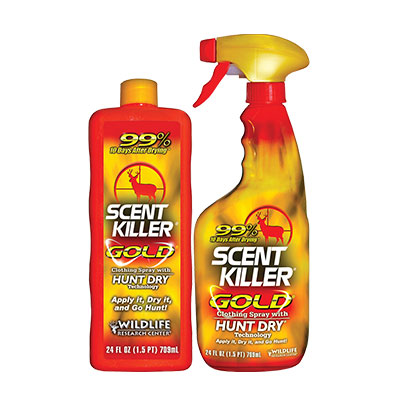 Wildlife Research Center Scent Killer Gold Spray Combo