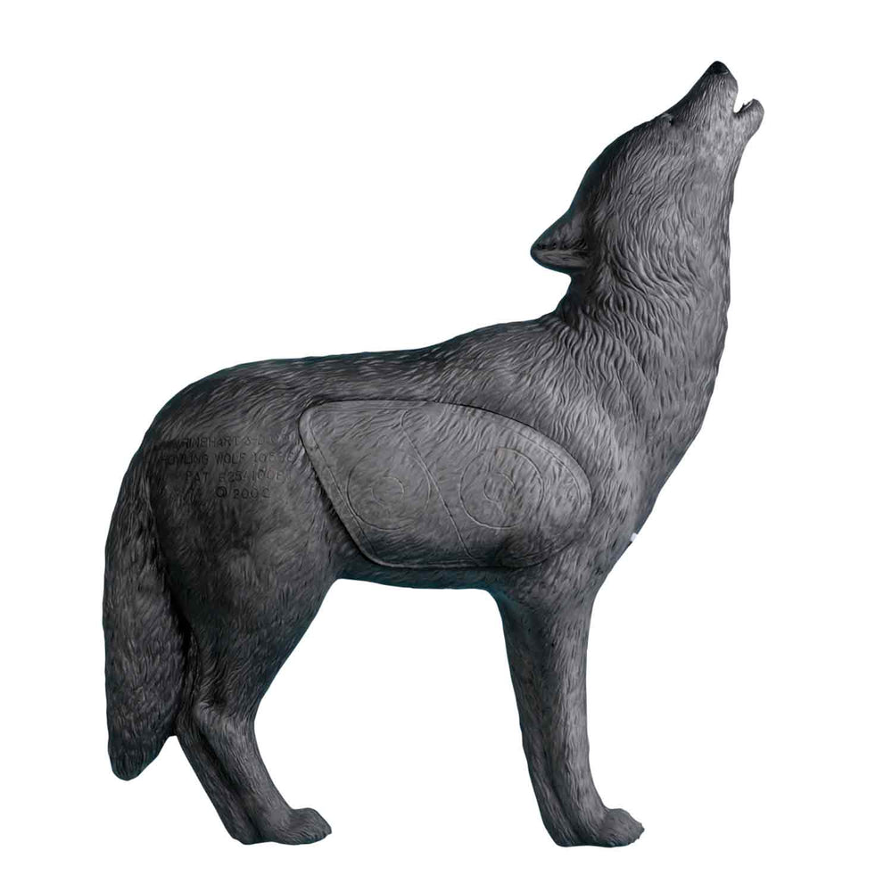 Rinehart Howling Grey Wolf Target