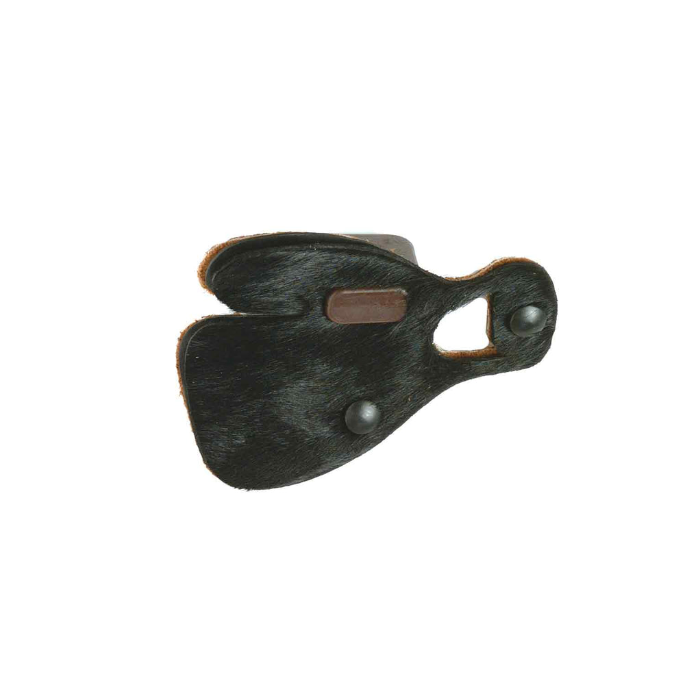 Bearpaw Calf Hair Finger Tab w/ Spacer