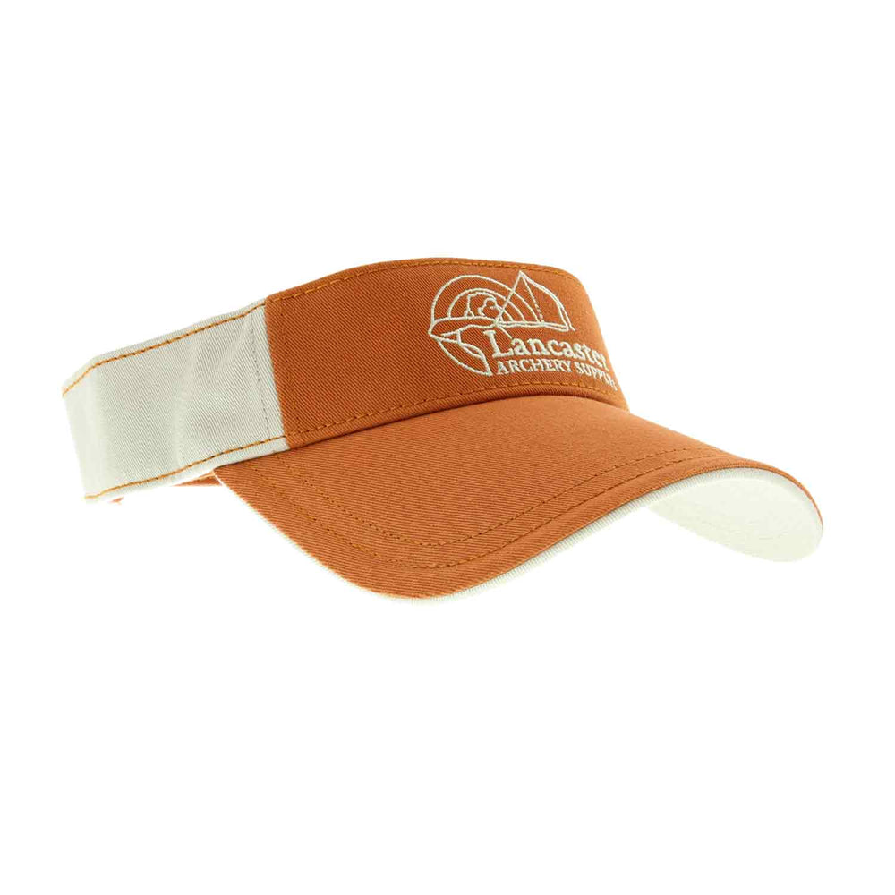 Lancaster Archery Supply Visor (Orange/Khaki)