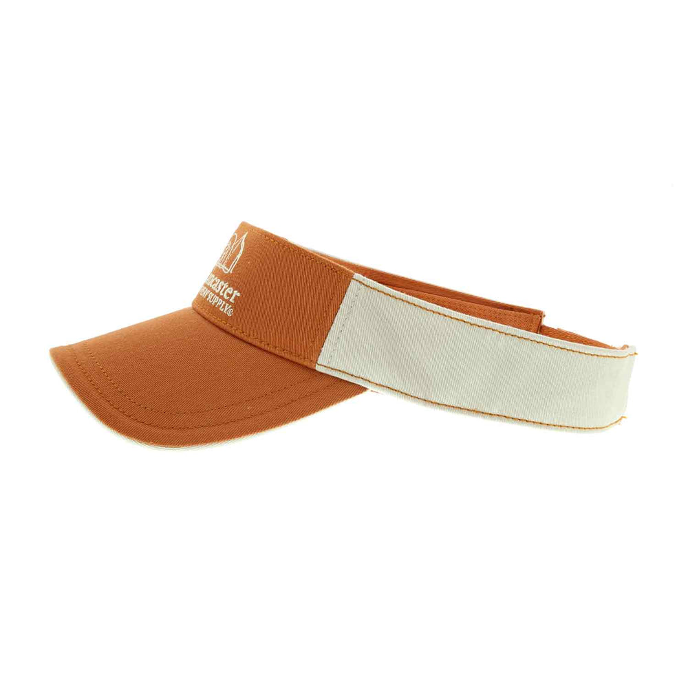 Lancaster Archery Supply Visor (Orange/Khaki)