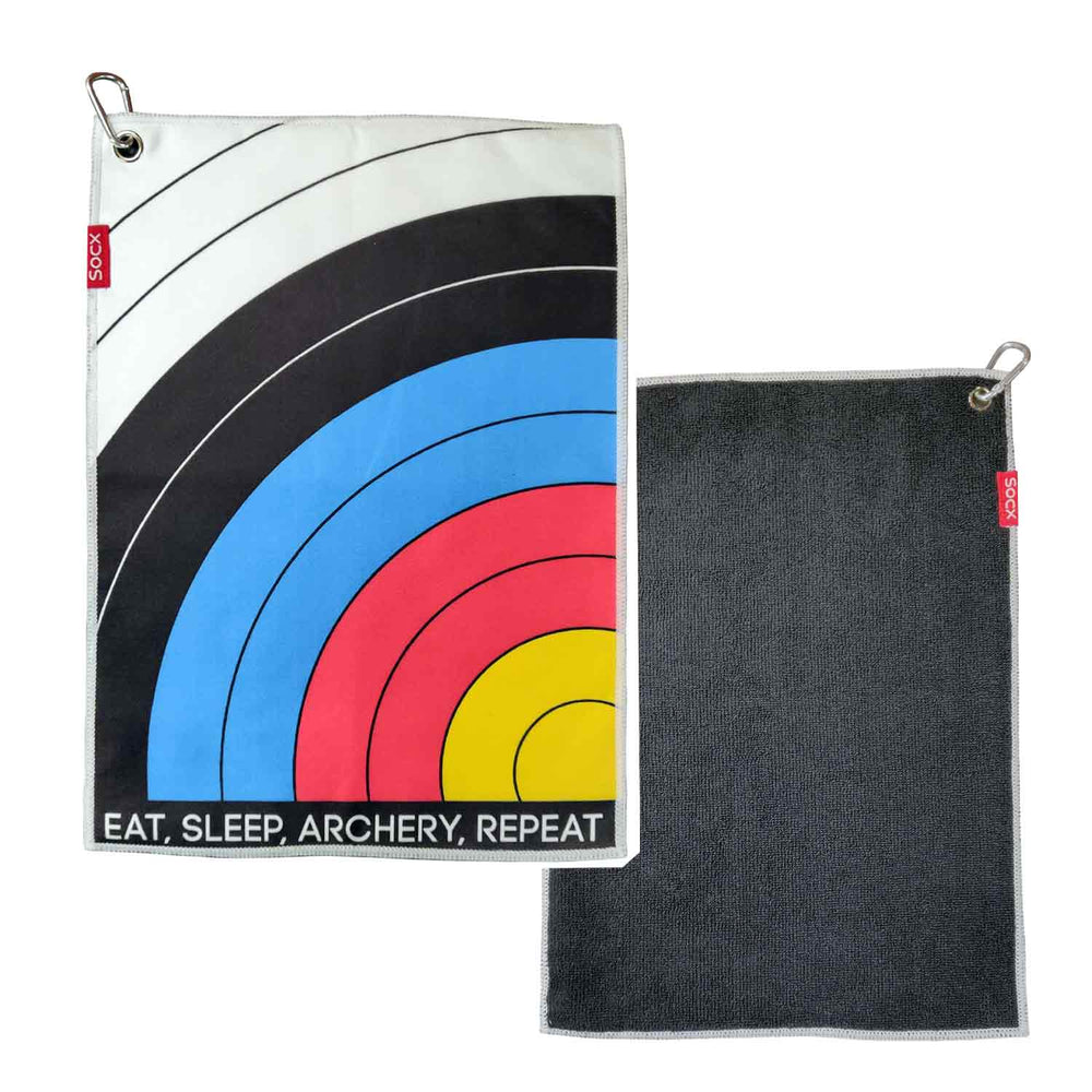 SOCX Eat, Sleep, Archery, Repeat Towel