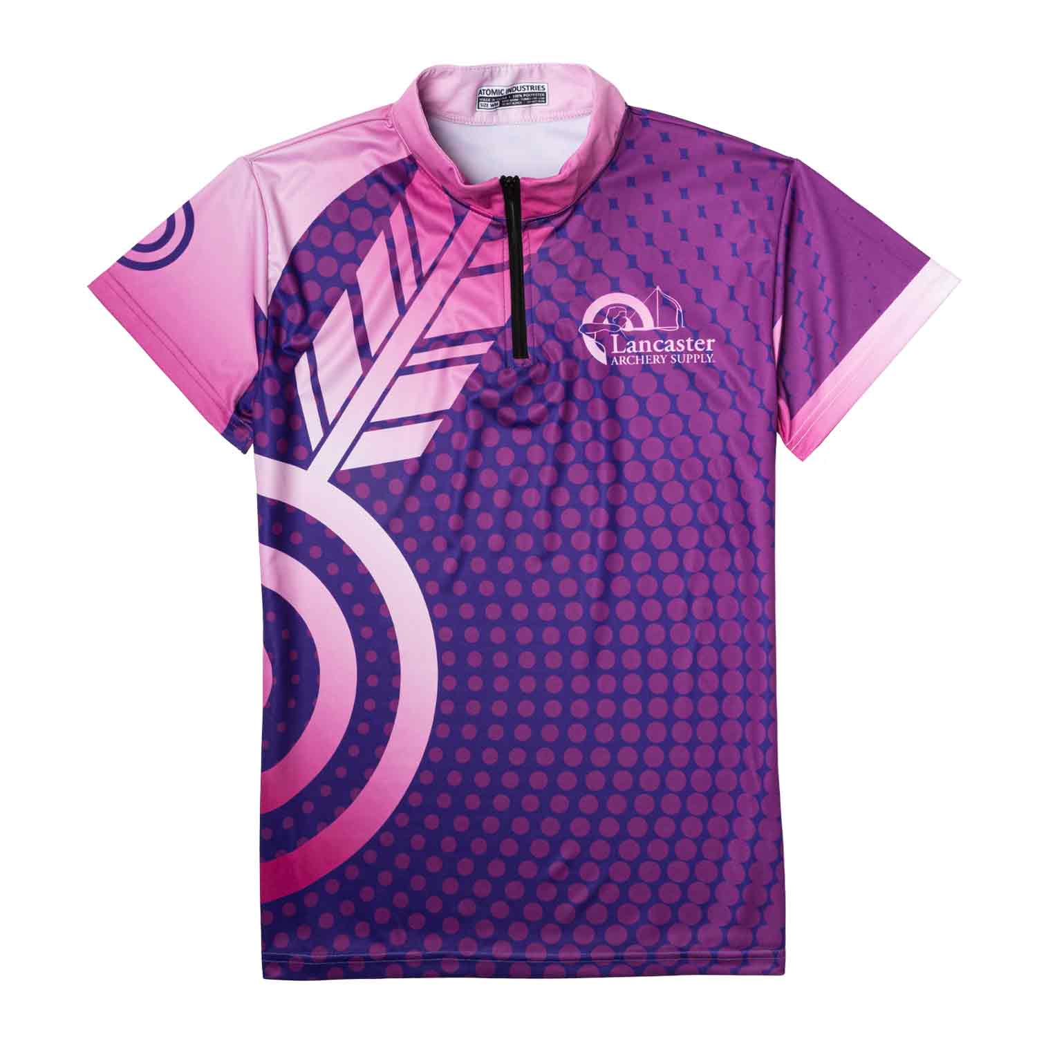 Lancaster Archery Supply Atomic Womens Purple Shooter Jersey