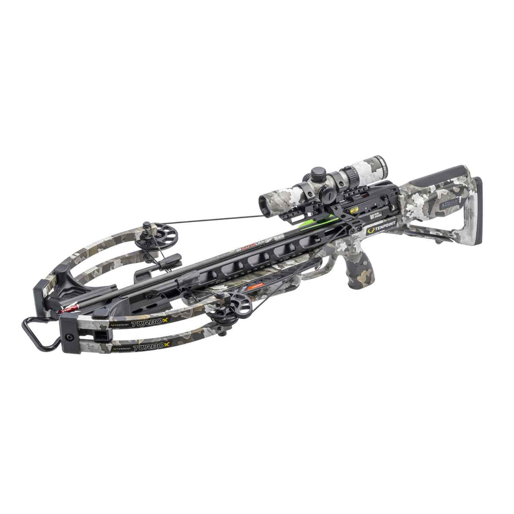 TenPoint Turbo X Vektra Camo Crossbow Package w/Rangemaster 100