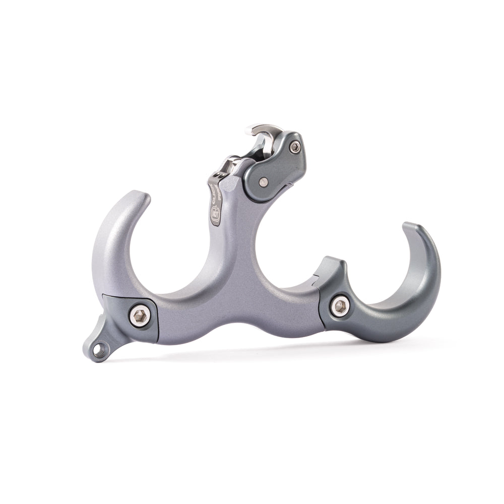 ULTRAVIEW UV Hinge aluminum back tension release in the three-finger configuration.