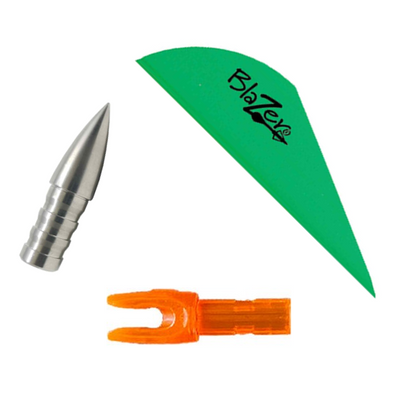arrow components vane field point nock