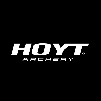 HOYT Archery logo on a black background