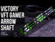 Victory VFT Gamer Target Arrow Shafts