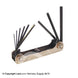 Eklind Hex Allen Wrench Set (Inch Sizes)