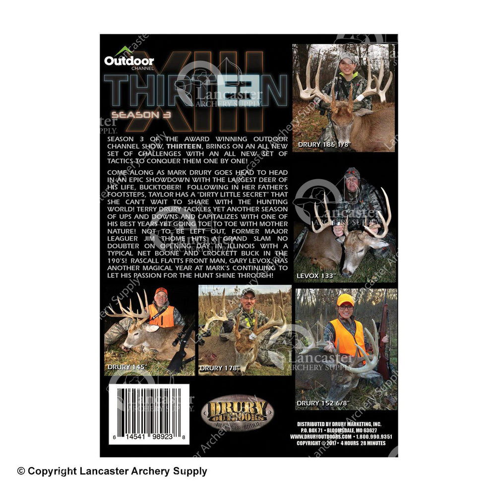 Drury THIRTEEN TV Series: Season 3 DVD