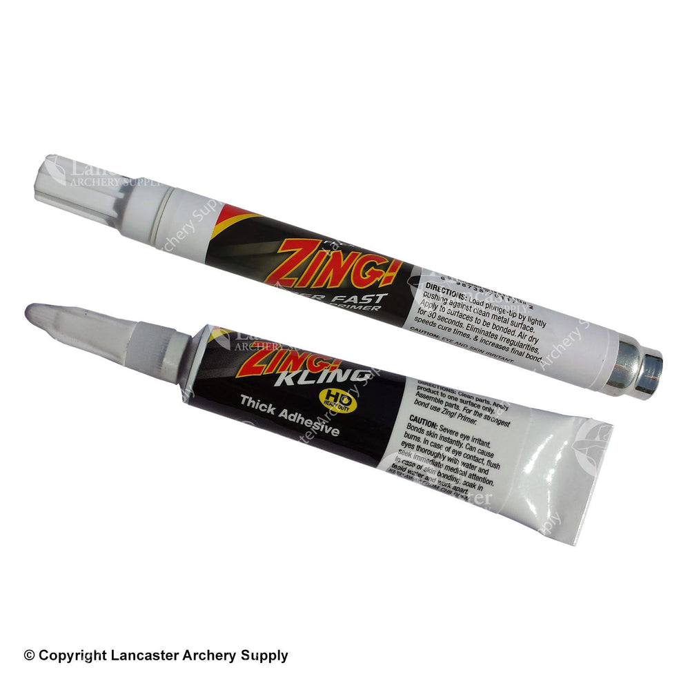 Flex-Fletch ZING! KLING Glue and ZING! Primer Pen Combo