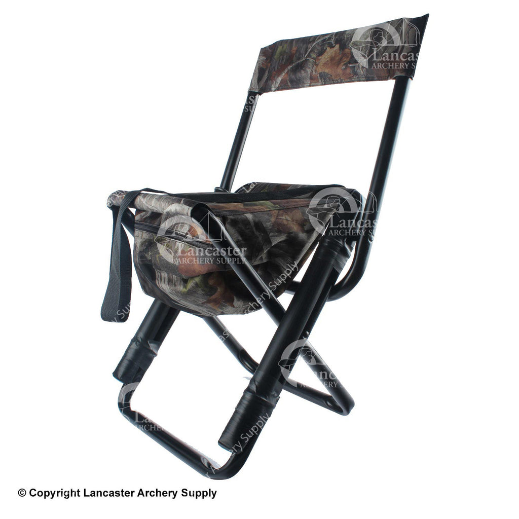 XSpot Steel Shooting Chair with Arrow Tubes Lancaster Archery Supply