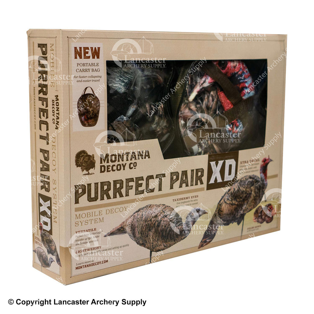 Montana Decoy Purrfect Pair XD Turkey Decoy