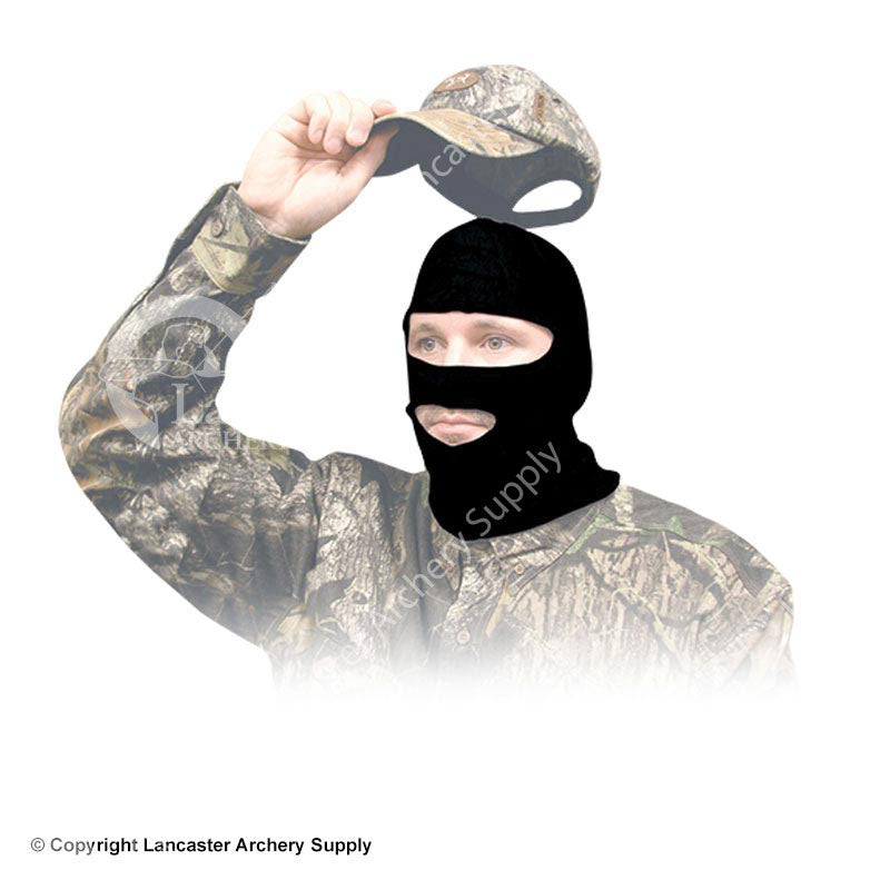 Primos Stretch Fit Full Hood Face Mask (Black)