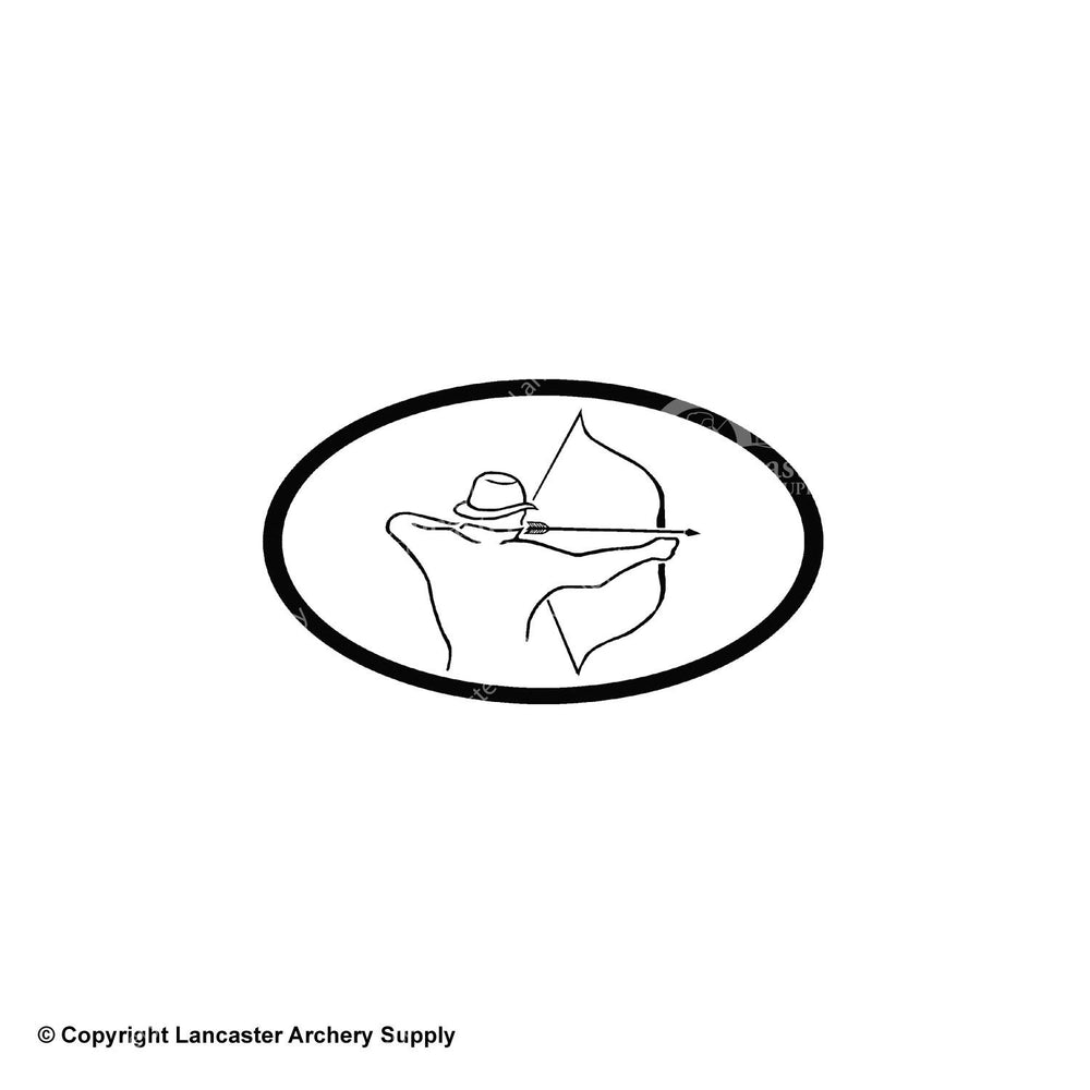 Outdoor Decals - Traditional Archer Oval