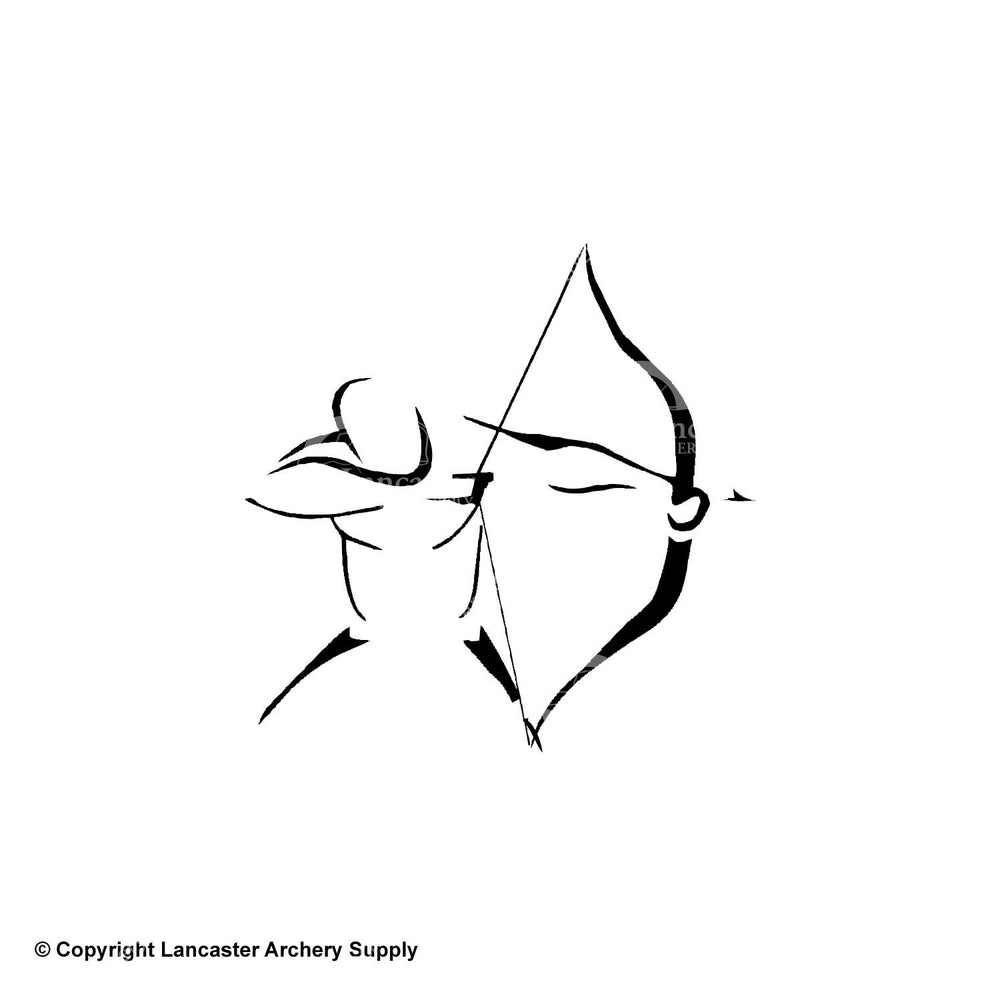 Outdoor Decals - Traditional Archer