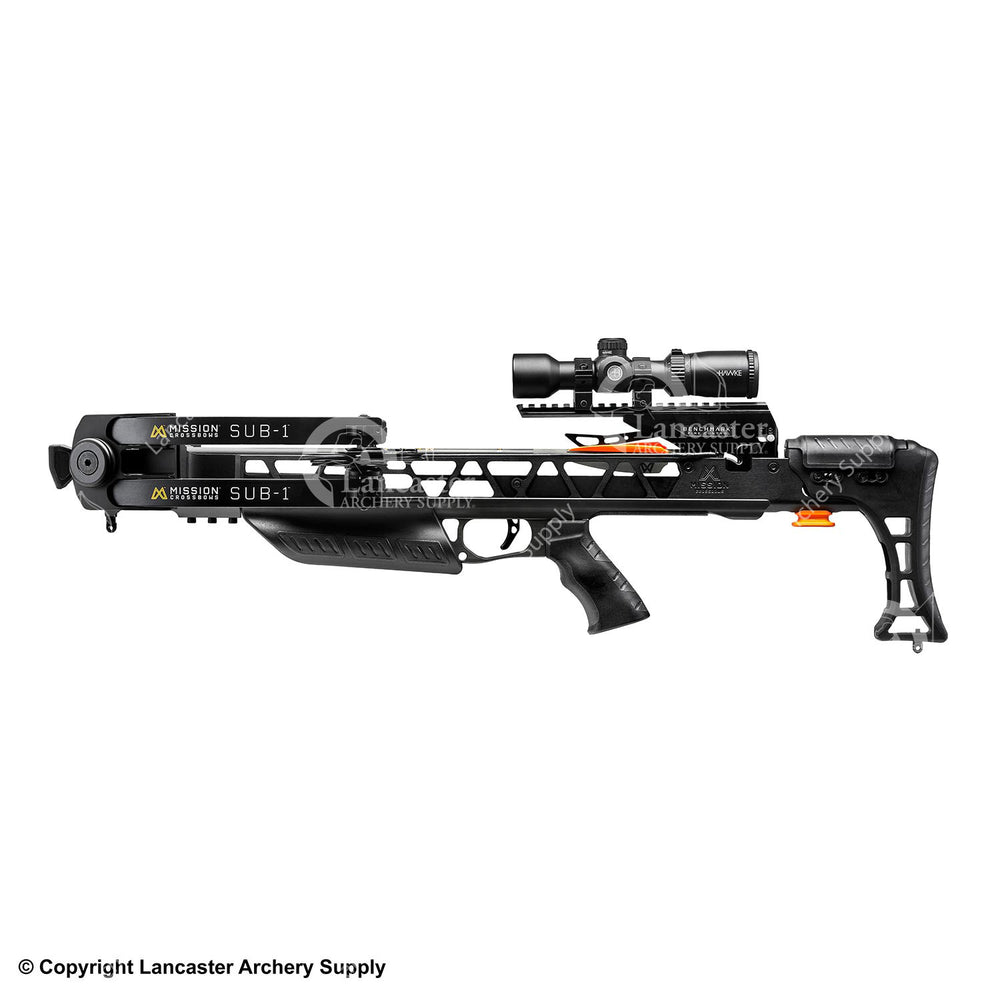 Mission SUB-1 Crossbow with Pro Kit (Black)