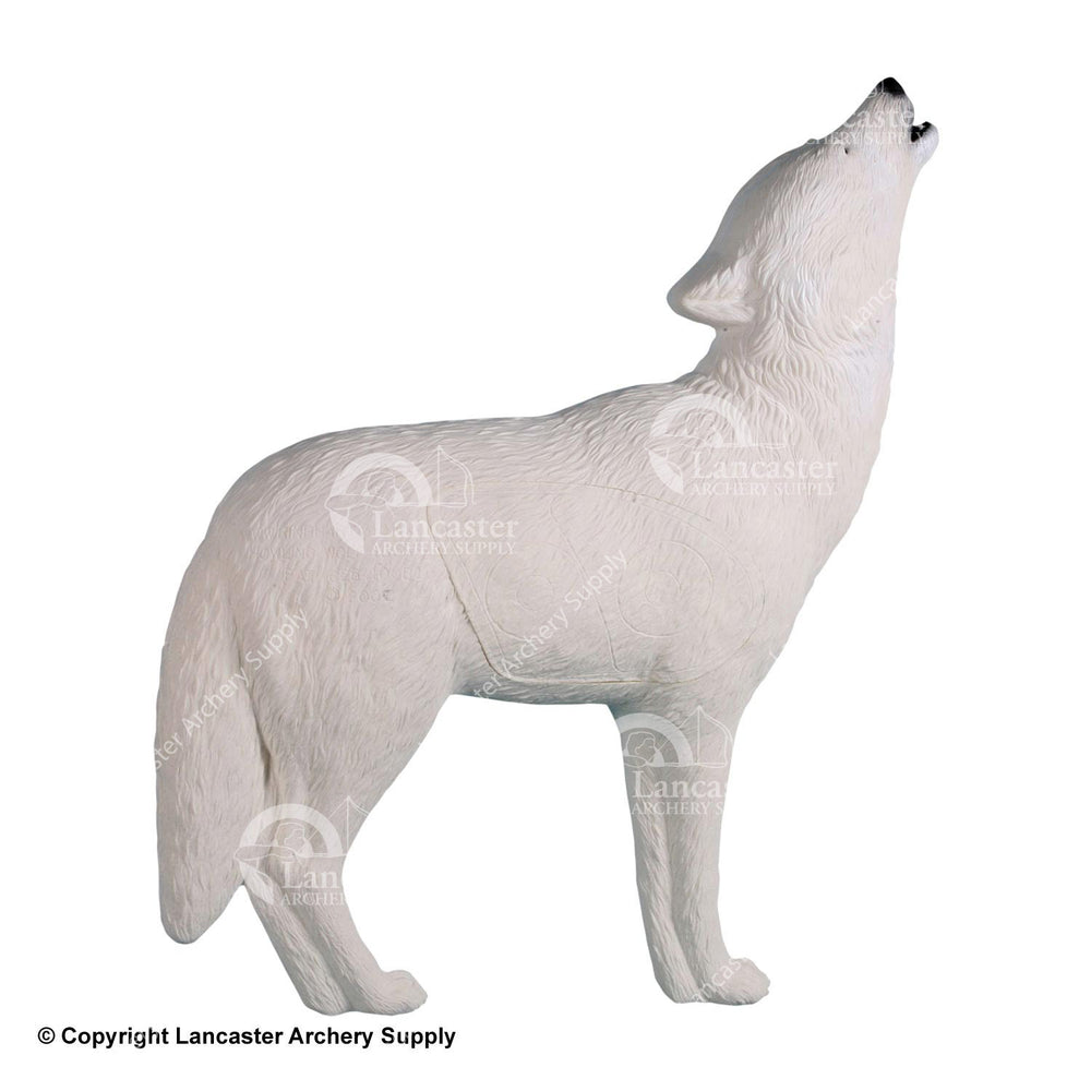 Rinehart Howling White Wolf Target
