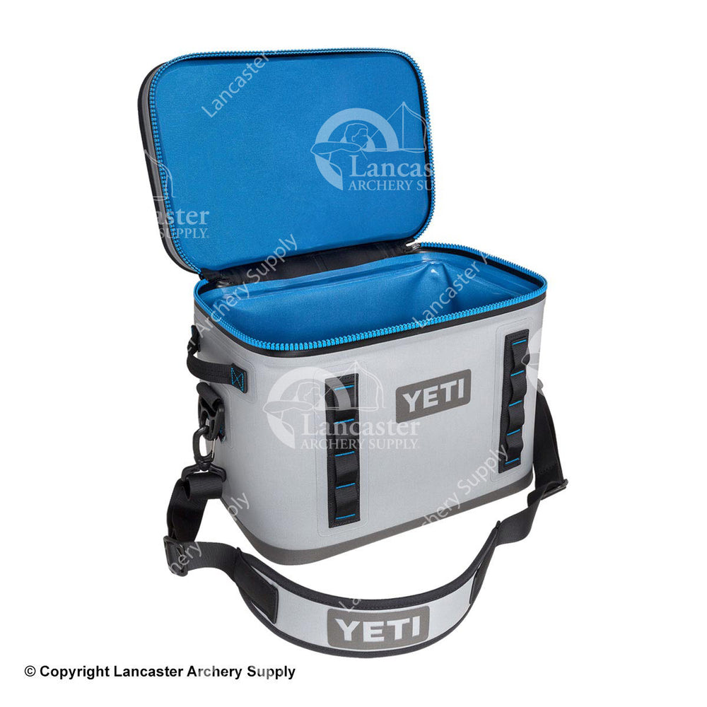 YETI Hopper Flip 18 Cooler (Fog Gray/Tahoe Blue)