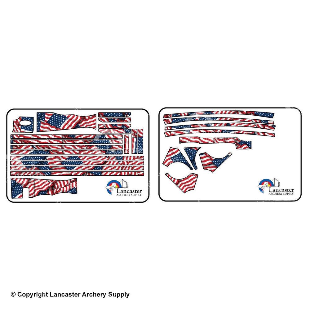 Genesis Bow Flag Decal Kit