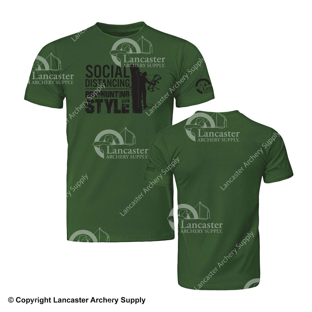 Lancaster Archery Supply Bowhunting is Social Distancing Tee