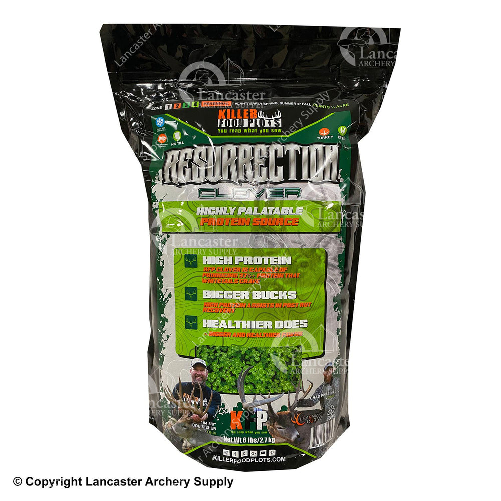 Killer Food Plots Resurrection Clover Seed 6lb