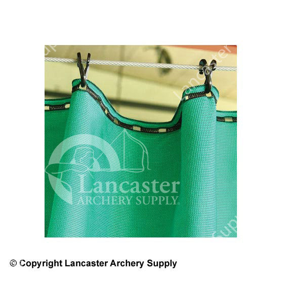 High Performance Green Arrow Backstop Netting (30') Lancaster Archery