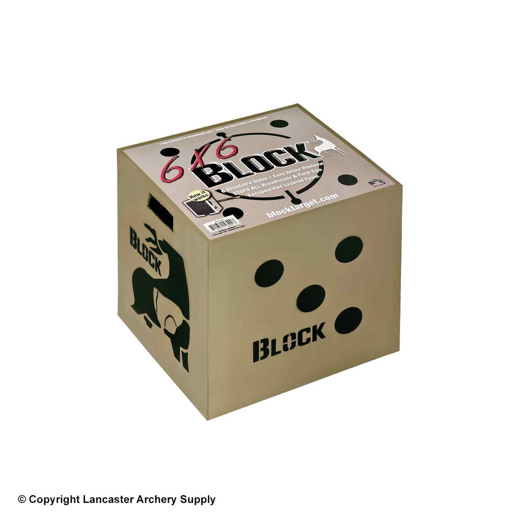 BLOCK 6x6 Target (Open Box X1032981) Lancaster Archery Supply