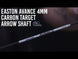 Easton Avance 4mm Carbon Target Arrow Shafts