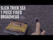 Slick Trick SS3 1 Piece Fixed Broadhead (100 Grain)