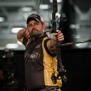 Dan McCarthy on target archery with a thumb-button release