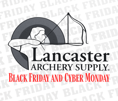 Black Friday and Cyber Monday at Lancaster Archery Supply