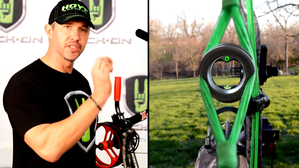 How to install a peep sight