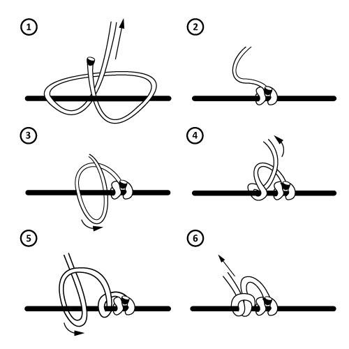 How to tie a D-loop