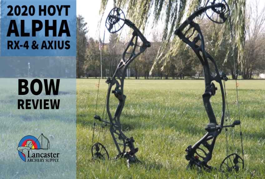 Hoyt 2020 Alpha Series RX-4 and Axius Compound Bows Review